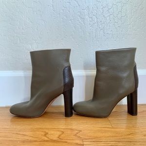 Vince Olive Paige Ankle Boots